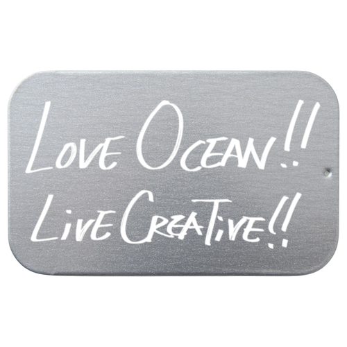 Love Ocean Live Creative White Logo